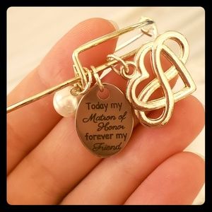 Matron of honor bracelet